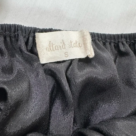 Altar’d State Black Puff Sleeve Dress size small - Picture 3 of 3